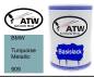 Preview: BMW, Turquoise Metallic, 909: 500ml Lackdose, von ATW Autoteile West.